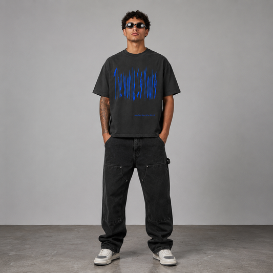 “The World Is Yours” Loose Boxy Tee