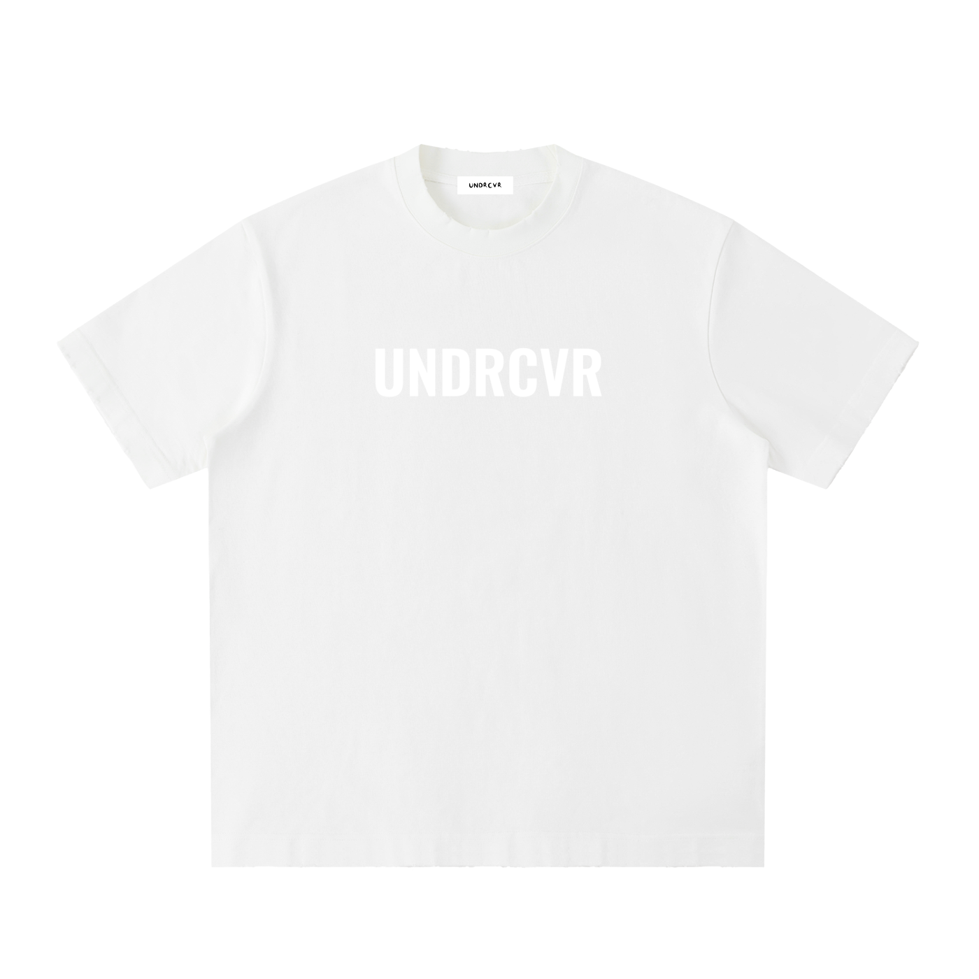 “UNDRCVR” Heavyweight Vintage Washed Frayed T-Shirt