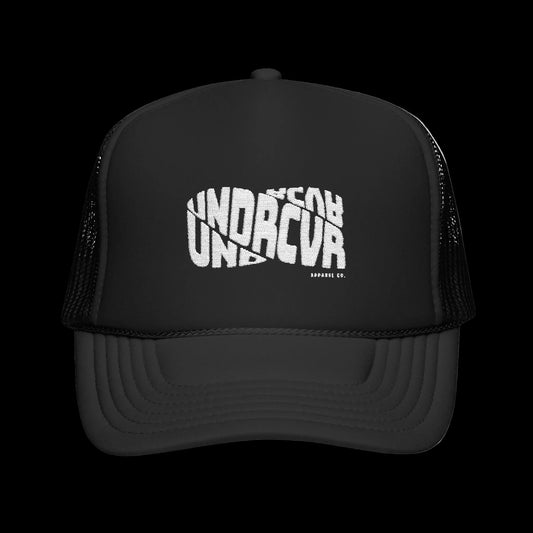 Undercover Embroidered Logo Foam Trucker Hat | Retro Mesh Cap