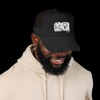 Undercover Embroidered Logo Foam Trucker Hat | Retro Mesh Cap