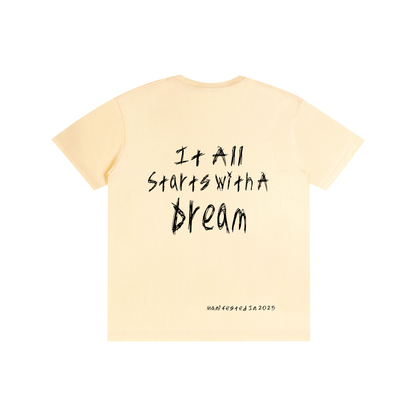 “It All Starts With A Dream” UNDRCVR Graphic Tee