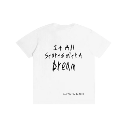 “It All Starts With A Dream” UNDRCVR Graphic Tee