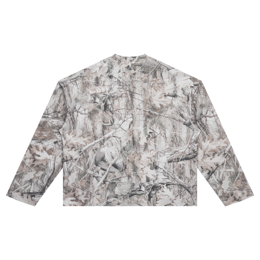 UNDRCVR Woodland Long Sleeve — Ash Camo