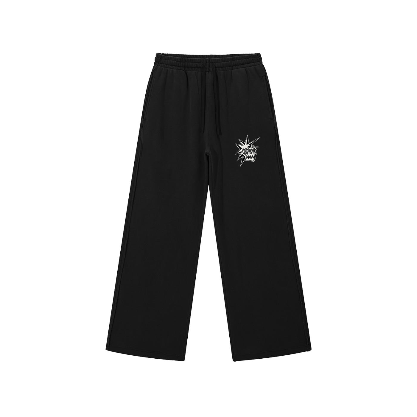 UNDRCVR Raw Edge Wide Leg Sweats