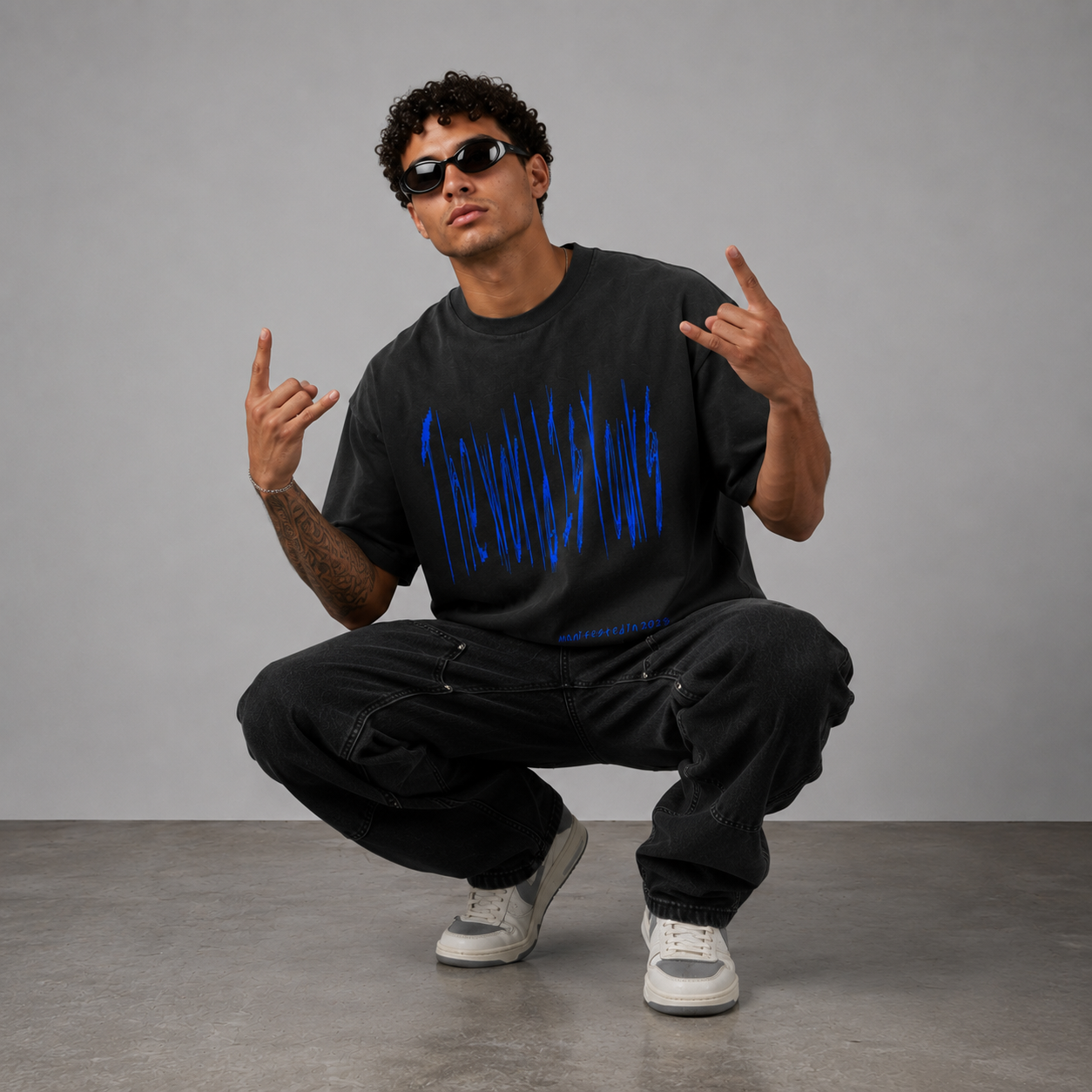 “The World Is Yours” Loose Boxy Tee