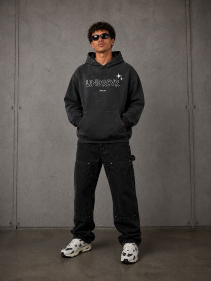 UNDRCVR Heavyweight Sunfade Oversized Hoodie