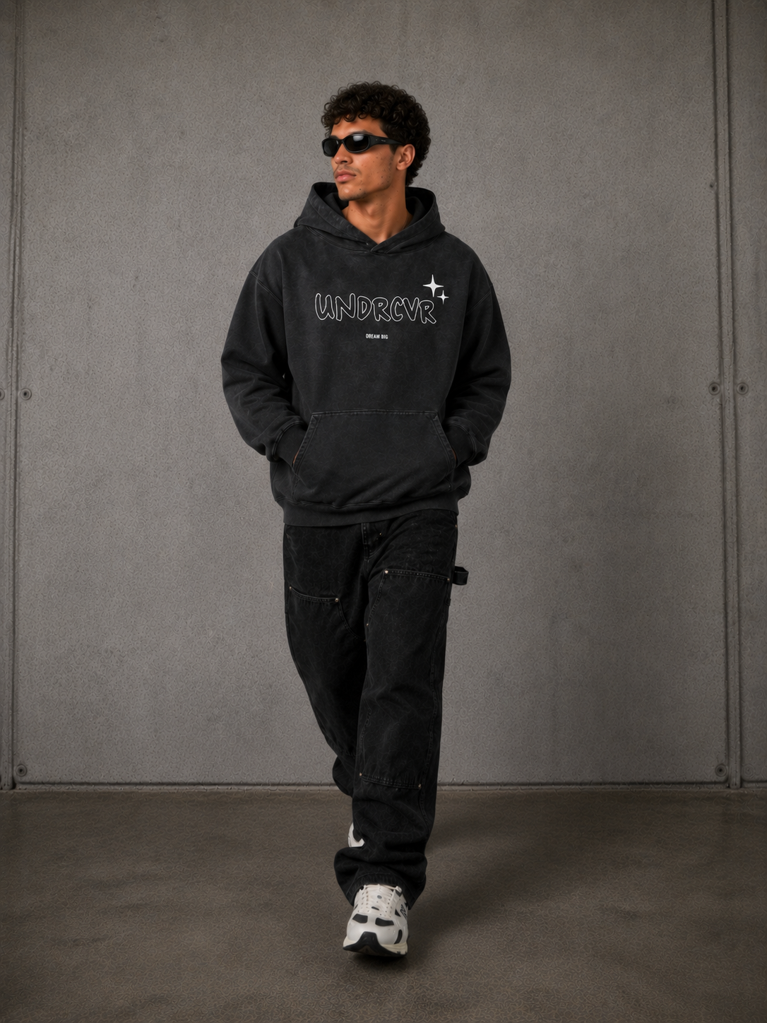UNDRCVR Heavyweight Sunfade Oversized Hoodie