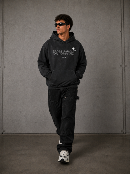 UNDRCVR Heavyweight Sunfade Oversized Hoodie