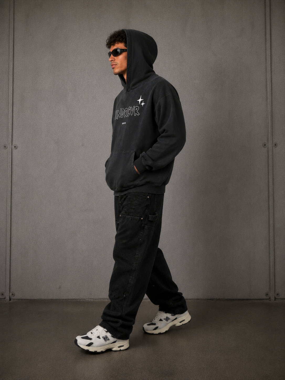 UNDRCVR Heavyweight Sunfade Oversized Hoodie