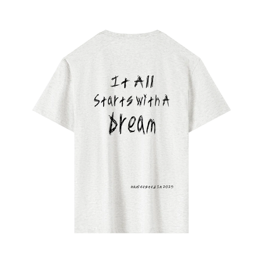 “It All Starts With A Dream” UNDRCVR Graphic Tee