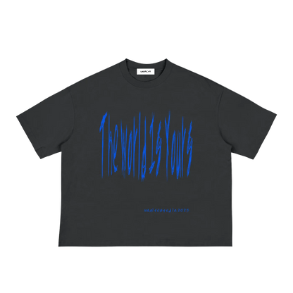 “The World Is Yours” Loose Boxy Tee