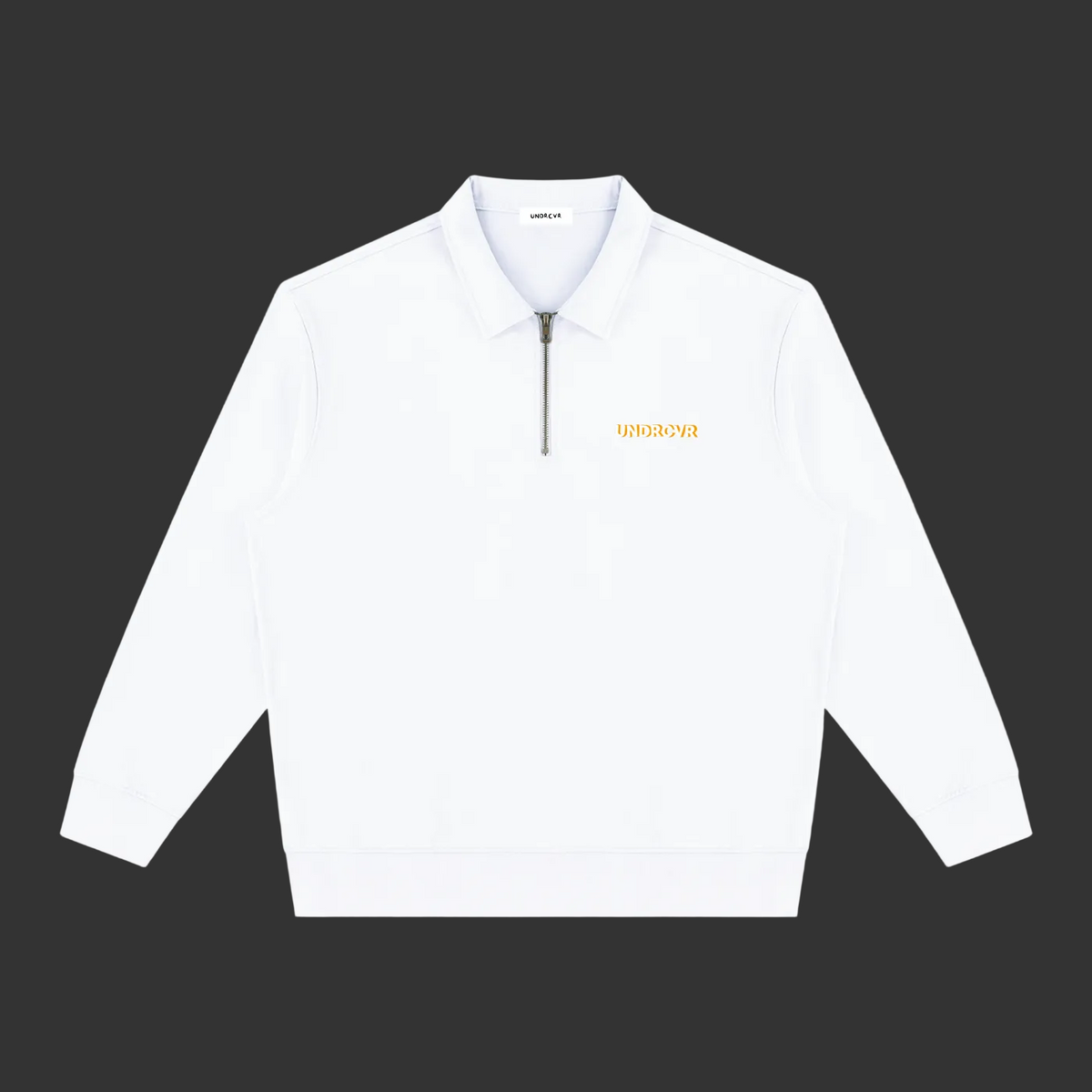 UNDRCVR Essential Quarter Zip — White