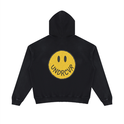 Why Stop Now? Hoodie - Washed Black