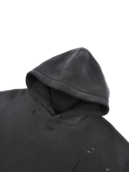 UNDRCVR USA Distressed Hoodie - Vintage Black