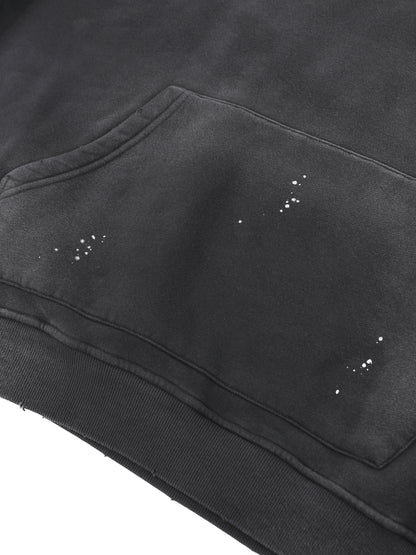 UNDRCVR USA Distressed Hoodie - Vintage Black