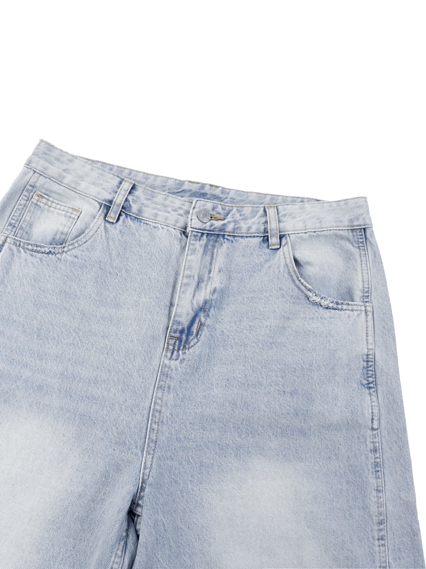 Sunfaded Barrel Jeans