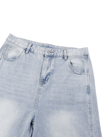 Sunfaded Barrel Jeans