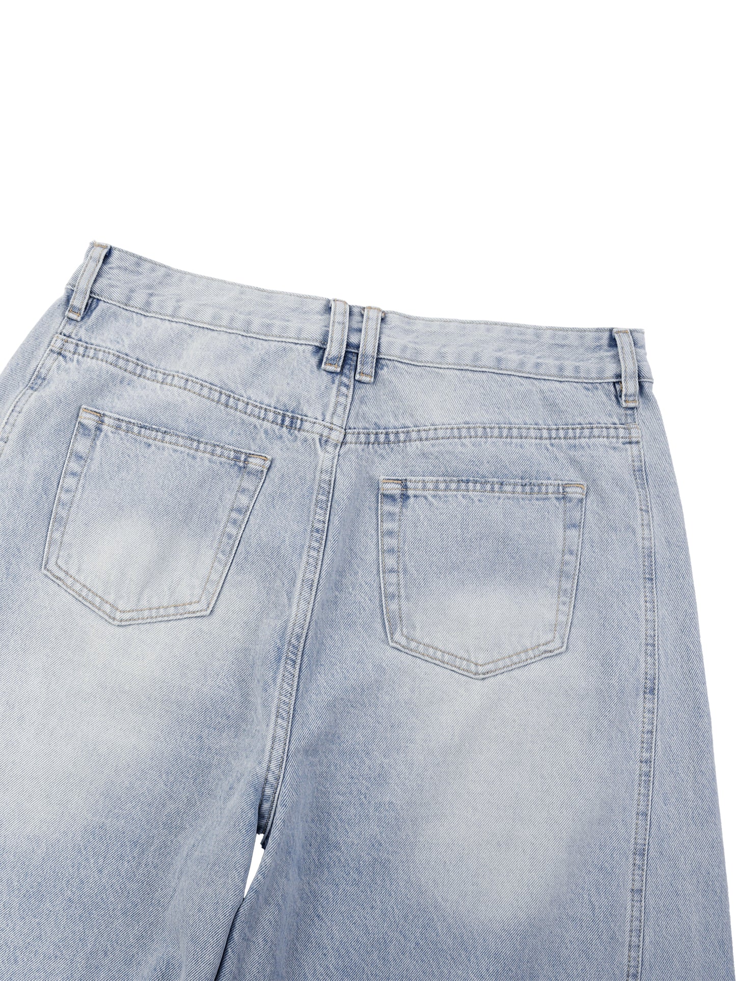 Sunfaded Barrel Jeans