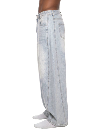 Sunfaded Barrel Jeans