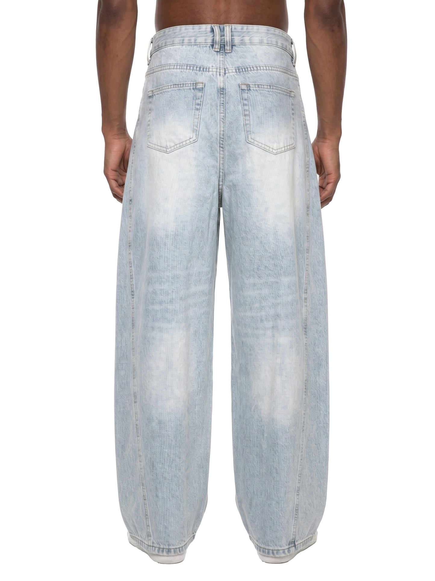 Sunfaded Barrel Jeans