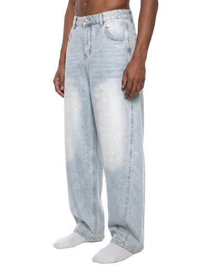 Sunfaded Barrel Jeans