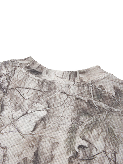 UNDRCVR Woodland Long Sleeve — Ash Camo