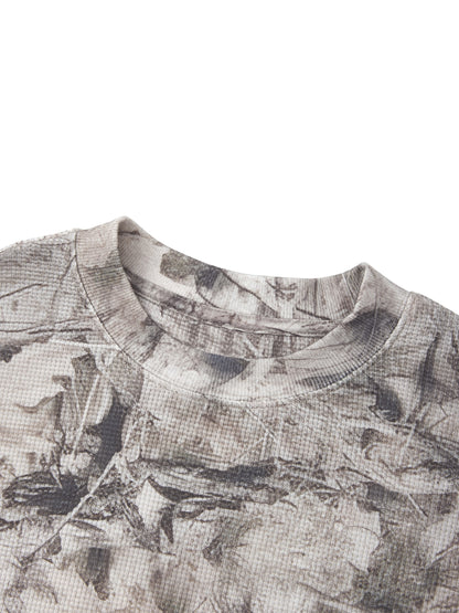 UNDRCVR Woodland Long Sleeve — Ash Camo