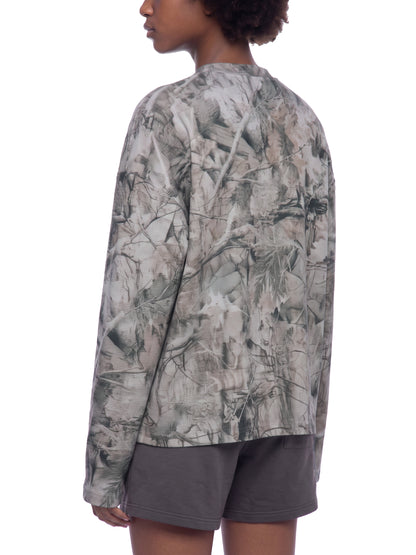 UNDRCVR Woodland Long Sleeve — Ash Camo