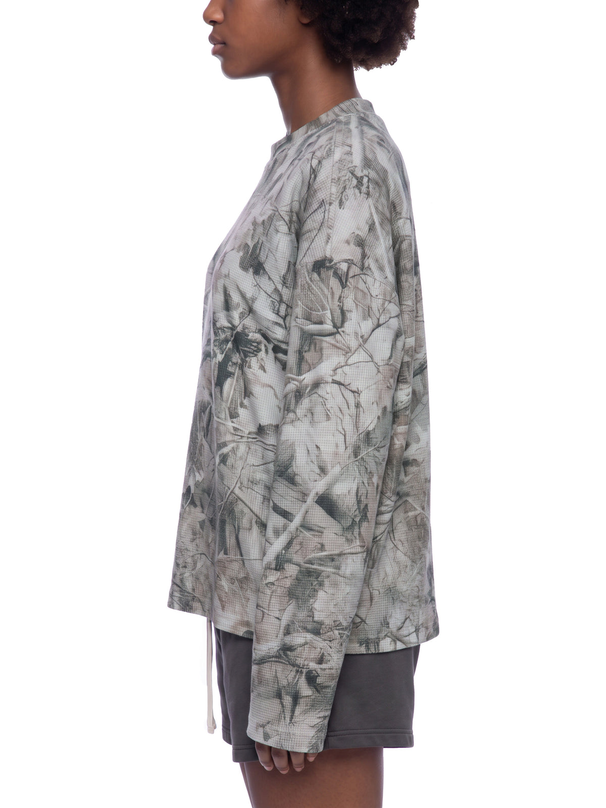 UNDRCVR Woodland Long Sleeve — Ash Camo