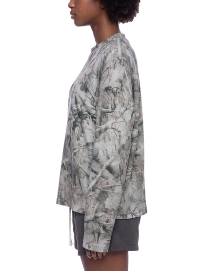 UNDRCVR Woodland Long Sleeve — Ash Camo